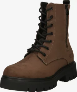 TOM TAILOR Denim Bottines Bottines à Lacets Femme Marron