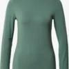 TOM TAILOR Denim T-shirts à Manches Longues T-shirt Femme émeraude