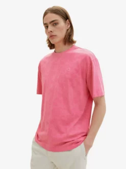 TOM TAILOR Denim T-shirts T-Shirt Homme Rose -Soldes TOM TAILOR Denim 2023 522cba15490f258a70214ec10bcef421 1 scaled