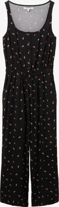 TOM TAILOR Denim Combinaisons Longues Combinaison Femme Noir