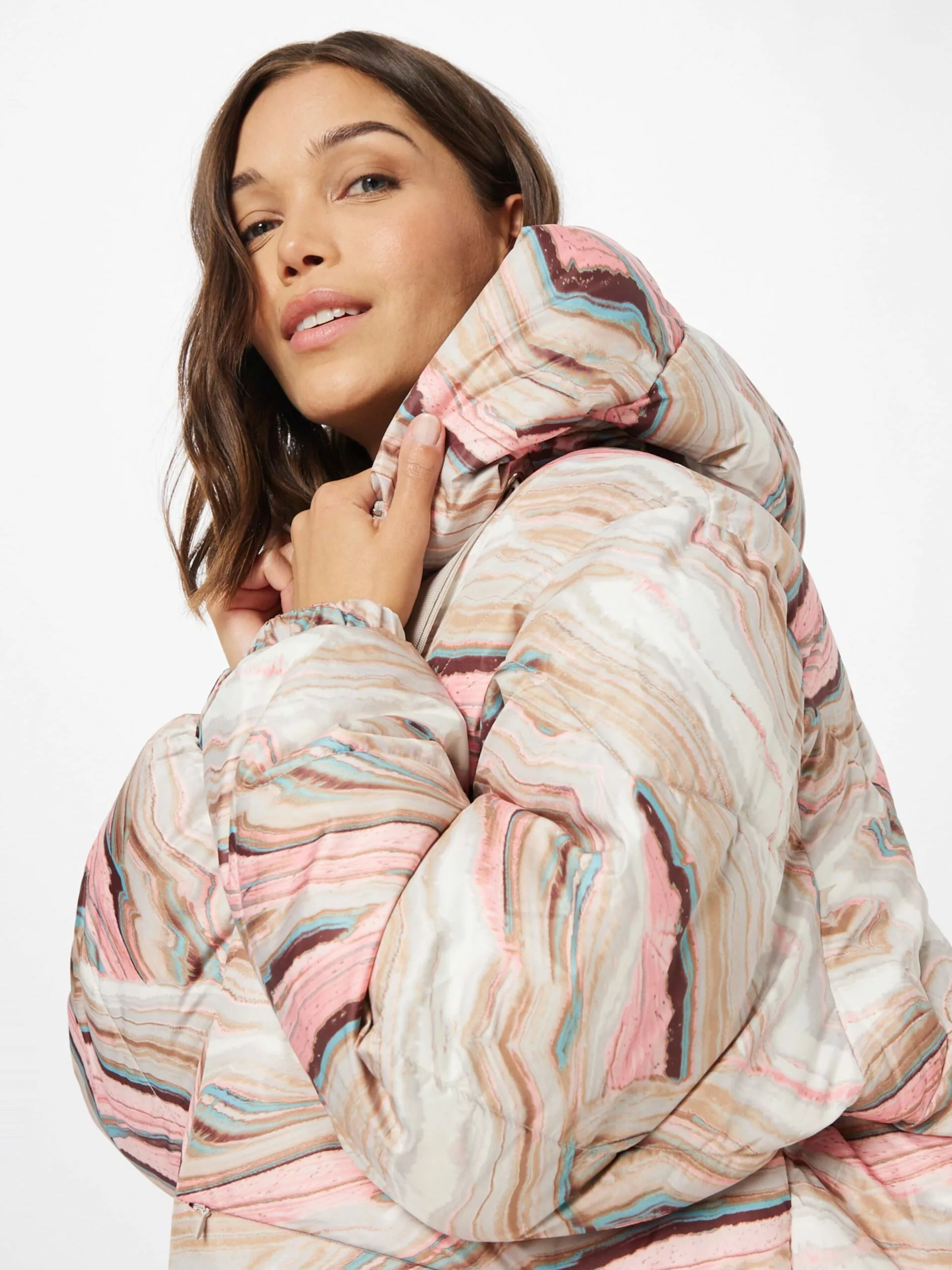 TOM TAILOR Denim Vestes Dhiver Veste D’hiver Femme Rose Ancienne 2 TOM TAILOR Denim Vestes Dhiver Veste D’hiver Femme Rose Ancienne – Image 2