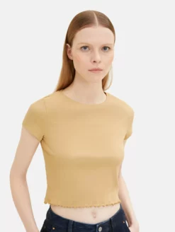 TOM TAILOR Denim T-shirts T-shirt Femme Noisette -Soldes TOM TAILOR Denim 2023 5ad52f96a55456969b44019a43b1cc3a scaled