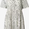 TOM TAILOR Denim Robes Fluides Robe-chemise Femme Blanc