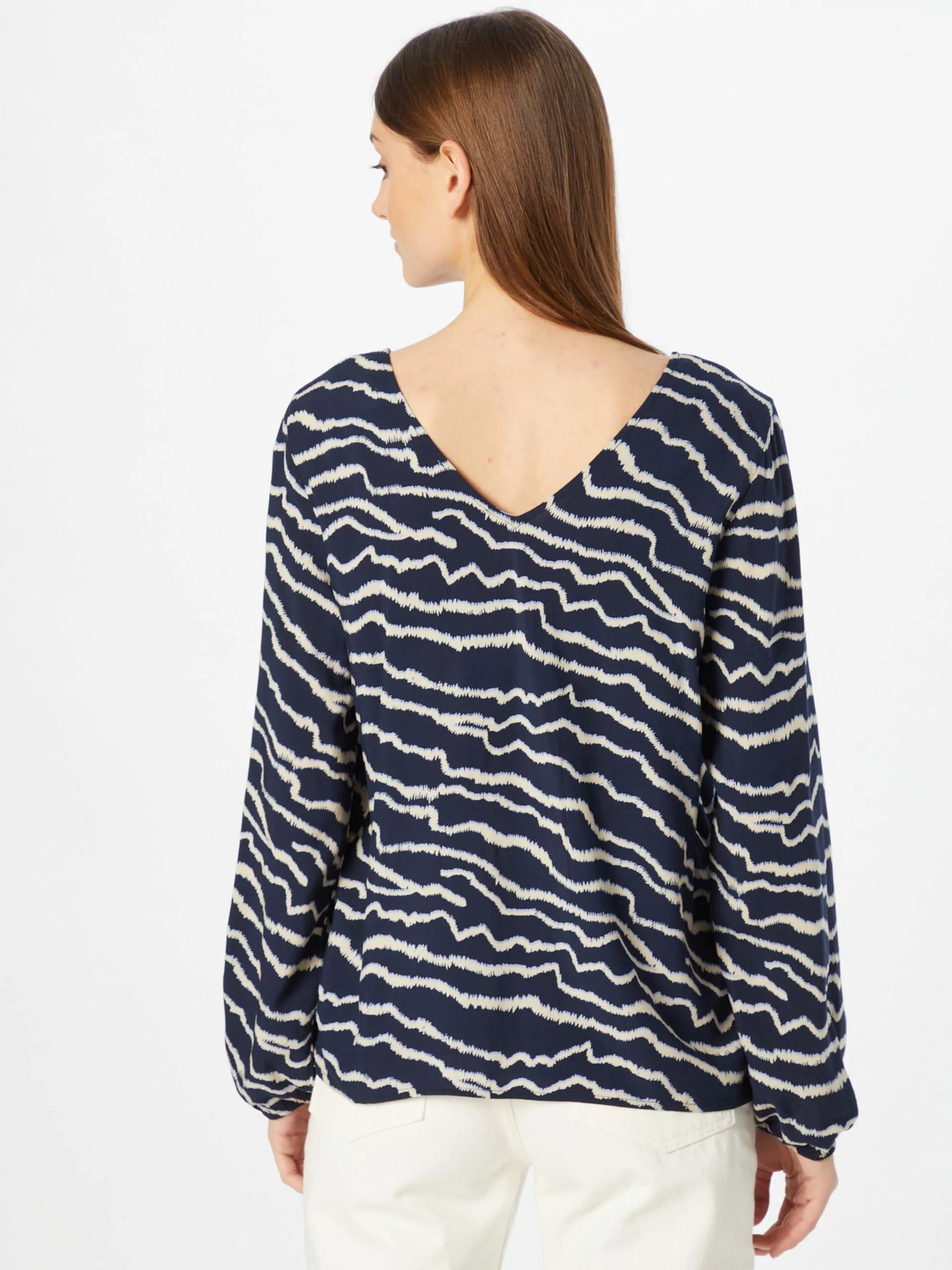 TOM TAILOR Denim Blouses Et Tuniques Chemisier Femme Bleu Marine 3 TOM TAILOR Denim Blouses Et Tuniques Chemisier Femme Bleu Marine – Image 3