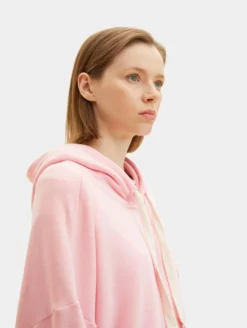 TOM TAILOR Denim Sweats Zippés Veste De Survêtement Femme Rose Clair -Soldes TOM TAILOR Denim 2023 5e00bf43f445838da83c590da7b38175 scaled