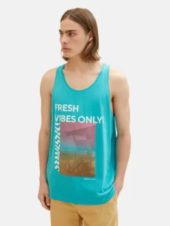 TOM TAILOR Denim Débardeurs T-Shirt Homme Bleu -Soldes TOM TAILOR Denim 2023 5eaff5a8512c7af181a9bedc8f8e67f5 scaled