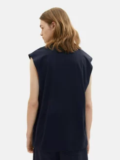 TOM TAILOR Denim Débardeurs T-Shirt Homme Bleu Marine -Soldes TOM TAILOR Denim 2023 5f291f36d5c41f517eaa32550e902fff scaled