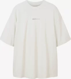 TOM TAILOR Denim T-shirts T-Shirt Homme Blanc Cassé