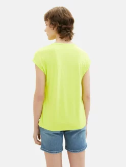 TOM TAILOR Denim T-shirts T-shirt Femme Citron Vert -Soldes TOM TAILOR Denim 2023 61b6e68882c0ca072b067424b7e431ee scaled
