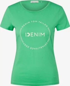 TOM TAILOR Denim T-shirts T-shirt Femme Jade