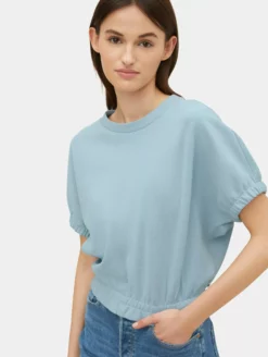 TOM TAILOR Denim Sweats Sweat-shirt Femme Bleu Clair -Soldes TOM TAILOR Denim 2023 663bea202740fe84e2c21bca4f779ee5 scaled