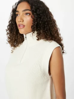 TOM TAILOR Denim Pulls à Col Roulé Pull-over Femme Blanc Cassé -Soldes TOM TAILOR Denim 2023 6cb47639baa590839449d71219fd6511 scaled