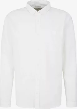 TOM TAILOR Denim Chemises Décontractées Coupe Regular Chemise Homme Blanc Naturel