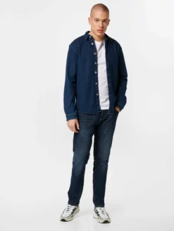 TOM TAILOR Denim Chemises En Jean Coupe Regular Chemise Homme Bleu -Soldes TOM TAILOR Denim 2023 729d41fd4bd2ed476ff4743e67d72bde scaled