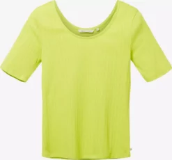 TOM TAILOR Denim T-shirts T-shirt Femme Jaune