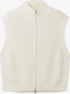 TOM TAILOR Denim Gilets Cardigan Femme écru