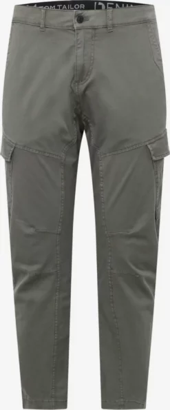 TOM TAILOR Denim Pantalons Cargo Coupe Slim Pantalon Cargo Homme Olive