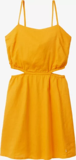 TOM TAILOR Denim Robes Dété Robe D’été Femme Mandarine