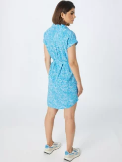 TOM TAILOR Denim Robes Fluides Robe-chemise Femme Bleu -Soldes TOM TAILOR Denim 2023 7b106612b5b7b24e7e22566b107a73bc scaled