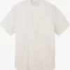 TOM TAILOR Denim Chemises Décontractées Fit Confort Chemise Homme Blanc Naturel