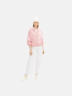 TOM TAILOR Denim Sweats Zippés Veste De Survêtement Femme Rose Clair -Soldes TOM TAILOR Denim 2023 7eab3f736c7913c726f17c60e0dd953d scaled
