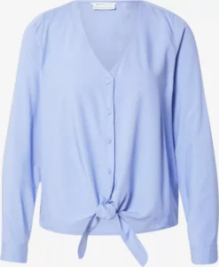 TOM TAILOR Denim Blouses Et Tuniques Chemisier Femme Bleu Clair
