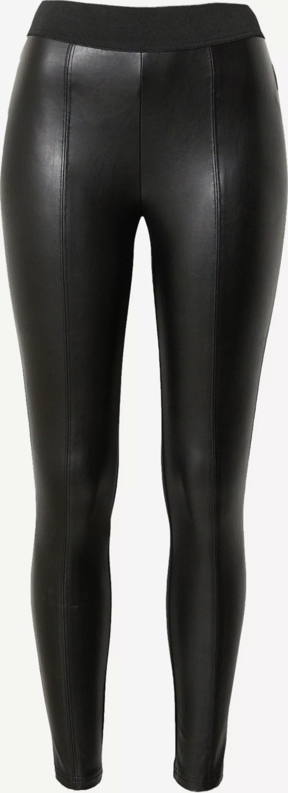 TOM TAILOR Denim Pantalons En Cuir Skinny Leggings Femme Noir 1 TOM TAILOR Denim Pantalons En Cuir Skinny Leggings Femme Noir