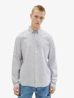 TOM TAILOR Denim Chemises Décontractées Fit Confort Chemise Homme Gris Clair -Soldes TOM TAILOR Denim 2023 856fc3e1d1319f172176bb101fd9a4bf scaled