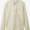 TOM TAILOR Denim Chemises Décontractées Coupe Regular Chemise Homme Vert Pastel