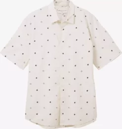 Soldes TOM TAILOR Denim 2023 17 TOM TAILOR Denim Chemises Décontractées Coupe Regular Chemise Homme Blanc Cassé