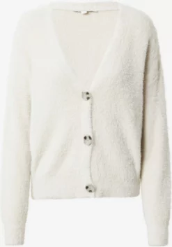 TOM TAILOR Denim Gilets Cardigan Femme Crème