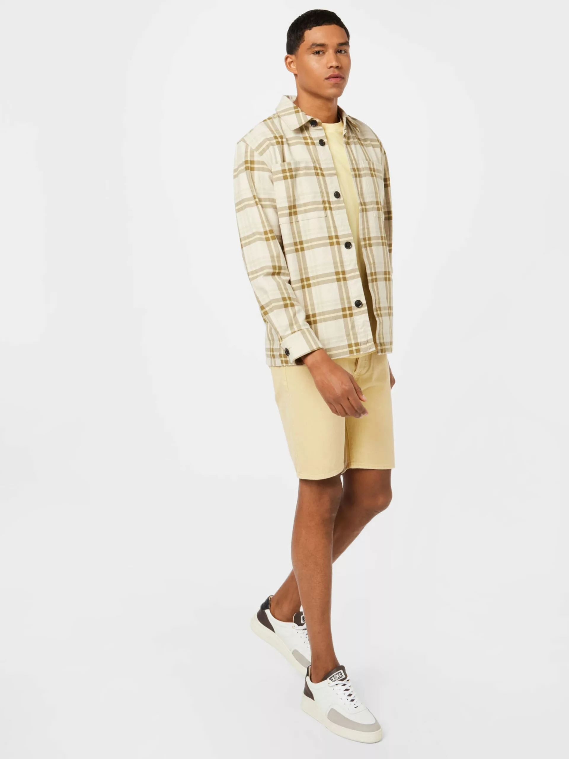 TOM TAILOR Denim Chemises à Carreaux Fit Confort Chemise Homme Olive 4 TOM TAILOR Denim Chemises à Carreaux Fit Confort Chemise Homme Olive – Image 4