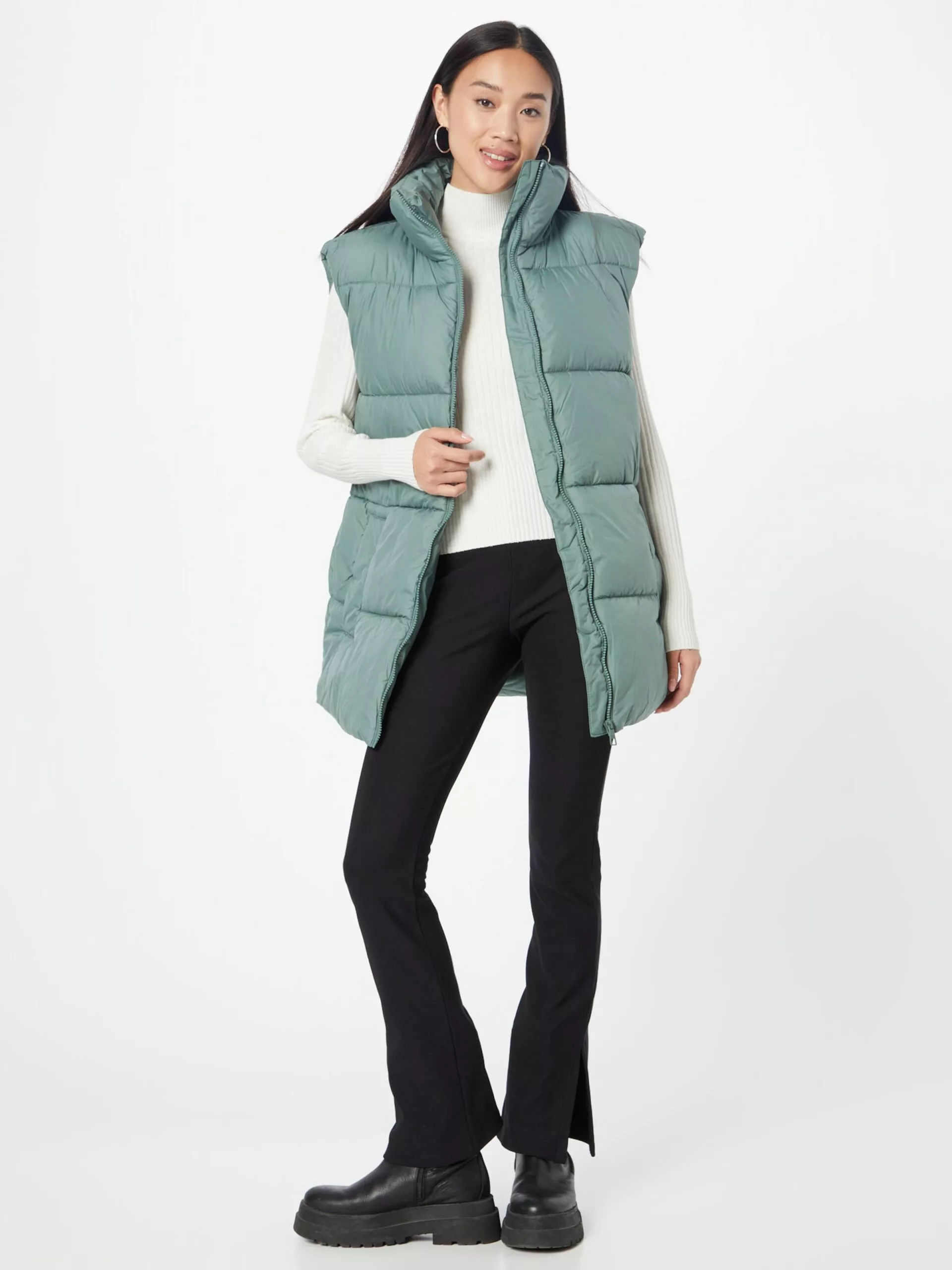 TOM TAILOR Denim Vestes Sans Manches Gilet Femme Jade 4 TOM TAILOR Denim Vestes Sans Manches Gilet Femme Jade – Image 4