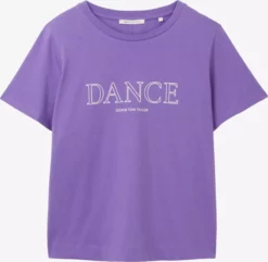 TOM TAILOR Denim T-shirts T-shirt Femme Violet
