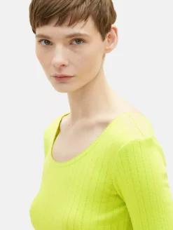 TOM TAILOR Denim T-shirts T-shirt Femme Jaune -Soldes TOM TAILOR Denim 2023 8abbe2c3a8870645f6ab66f5e183085c scaled