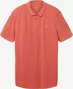TOM TAILOR Denim Polos T-Shirt Homme Rouge Pastel