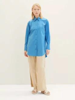 TOM TAILOR Denim Chemisiers Chemisier Femme Azur -Soldes TOM TAILOR Denim 2023 9763c08f4dd60b4eff294e2ee2846e8e scaled