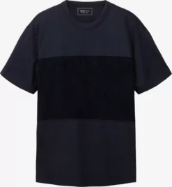 TOM TAILOR Denim T-shirts T-Shirt Homme Bleu Marine / Bleu Nuit
