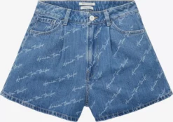 TOM TAILOR Denim Shorts En Jean Regular Jean Femme Bleu