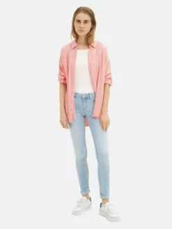 TOM TAILOR Denim Jeans Skinny Jean Jona Femme Bleu Clair -Soldes TOM TAILOR Denim 2023 a2b86008af52876025911f14db0e49d6 scaled