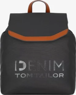 TOM TAILOR Denim Sacs à Dos Sac à Dos Femme Noir