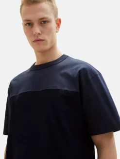 TOM TAILOR Denim T-shirts T-Shirt Homme Bleu Marine / Bleu Nuit -Soldes TOM TAILOR Denim 2023 a715ebcceb4021e5cd5daa35af4bdd44 scaled