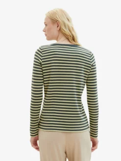 TOM TAILOR Denim T-shirts à Manches Longues T-shirt Femme Sapin -Soldes TOM TAILOR Denim 2023 a96ad535d5133331cc17edb7b9e51973 scaled