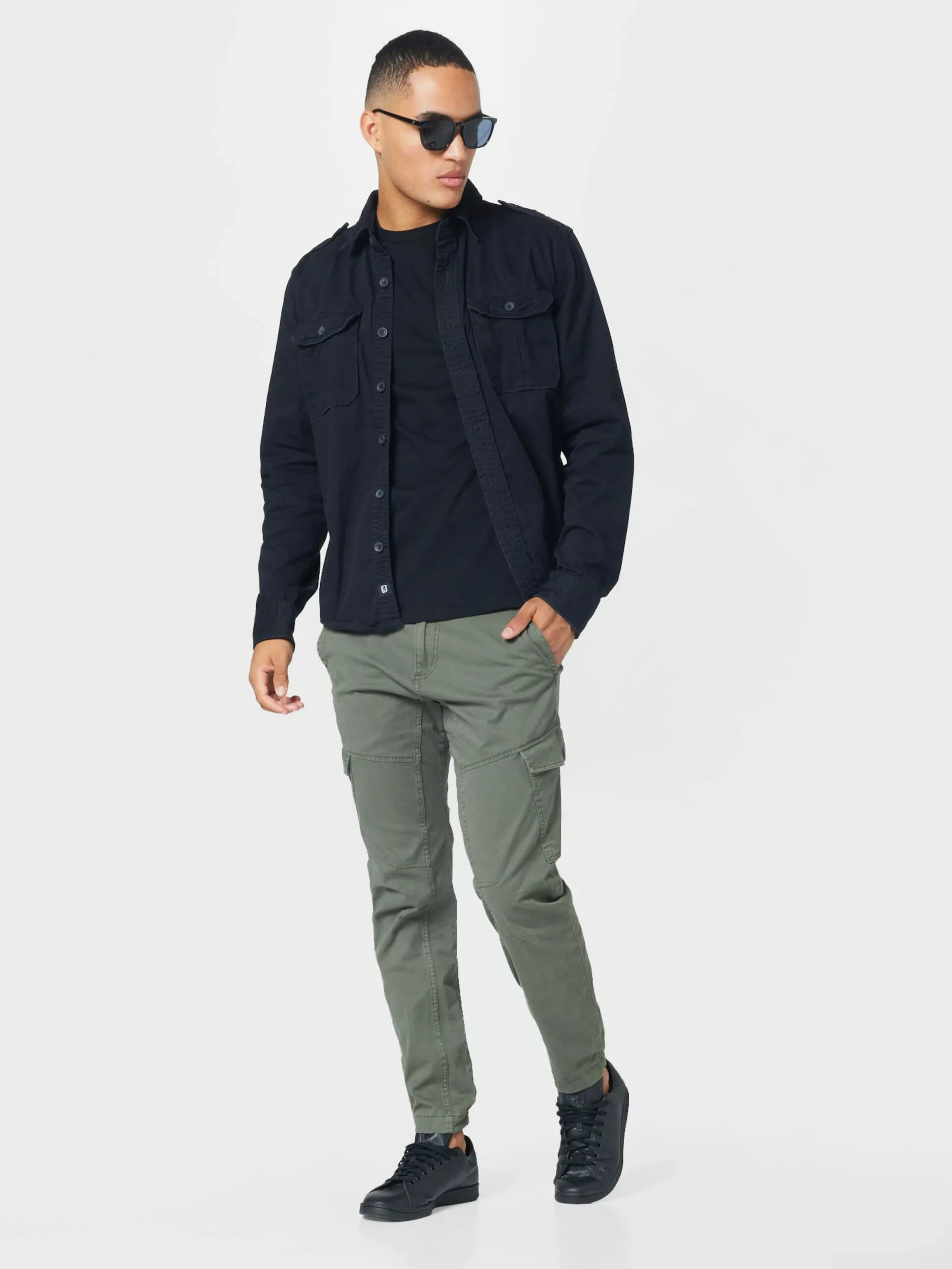 TOM TAILOR Denim Pantalons Cargo Coupe Slim Pantalon Cargo Homme Olive 4 TOM TAILOR Denim Pantalons Cargo Coupe Slim Pantalon Cargo Homme Olive – Image 4