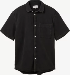 TOM TAILOR Denim Chemises En Jean Coupe Regular Chemise Homme Noir