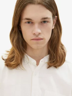 TOM TAILOR Denim Chemises Décontractées Fit Confort Chemise Homme Blanc Naturel -Soldes TOM TAILOR Denim 2023 aeade3570c7e9a0757caa999e1f22dbe scaled