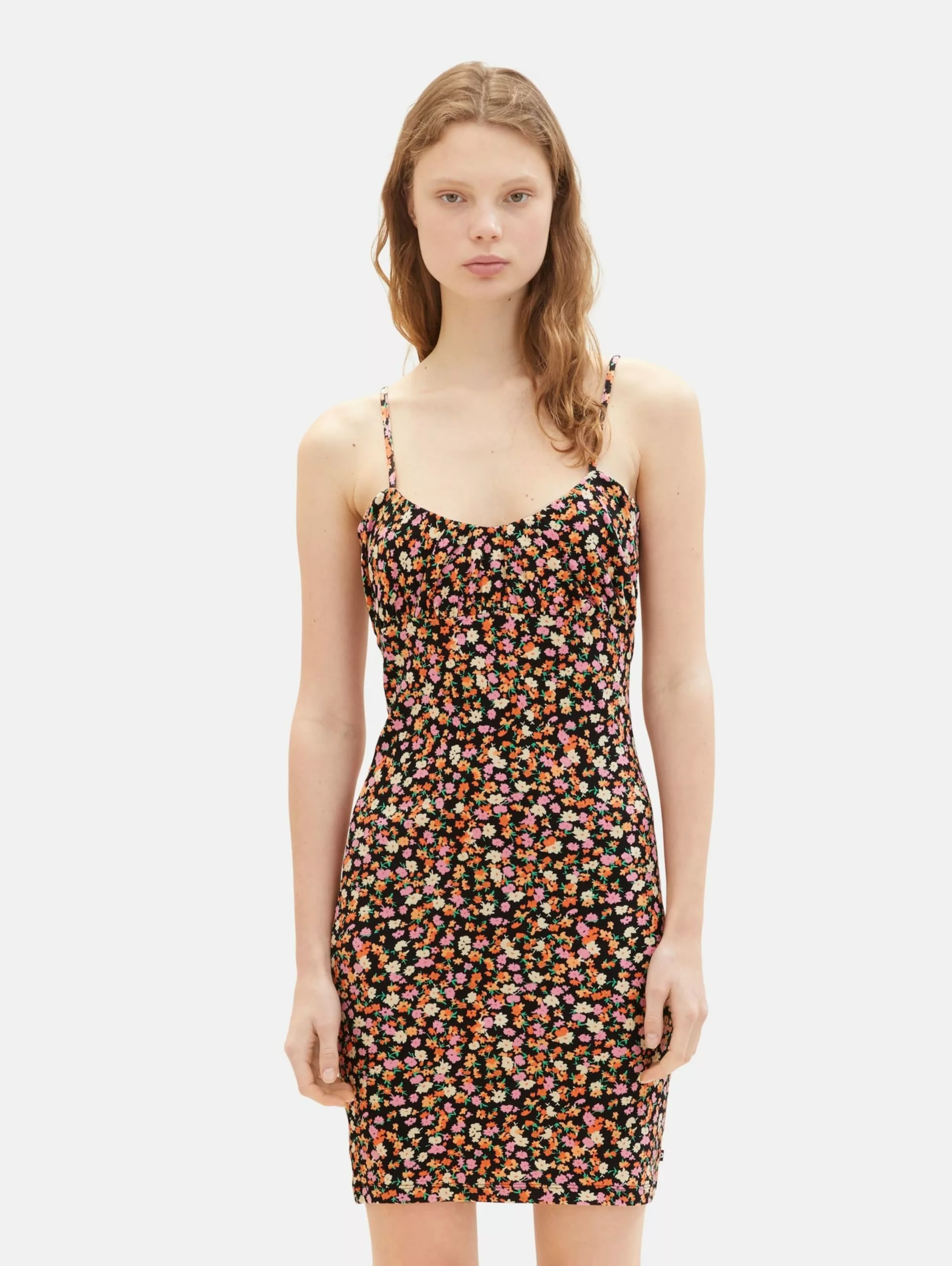 TOM TAILOR Denim Mini-robes Robe Femme Marron 2 TOM TAILOR Denim Mini-robes Robe Femme Marron – Image 2