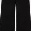 TOM TAILOR Denim Pantalons En Toile Wide Leg Pantalon Femme Noir