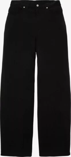 TOM TAILOR Denim Pantalons En Toile Wide Leg Pantalon Femme Noir