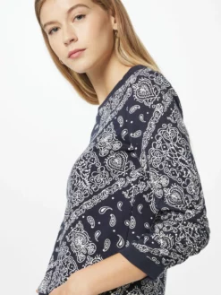 TOM TAILOR Denim Sweats Sweat-shirt Femme Bleu Nuit -Soldes TOM TAILOR Denim 2023 b7ca9091ac850323ae7a00063148bf5b scaled